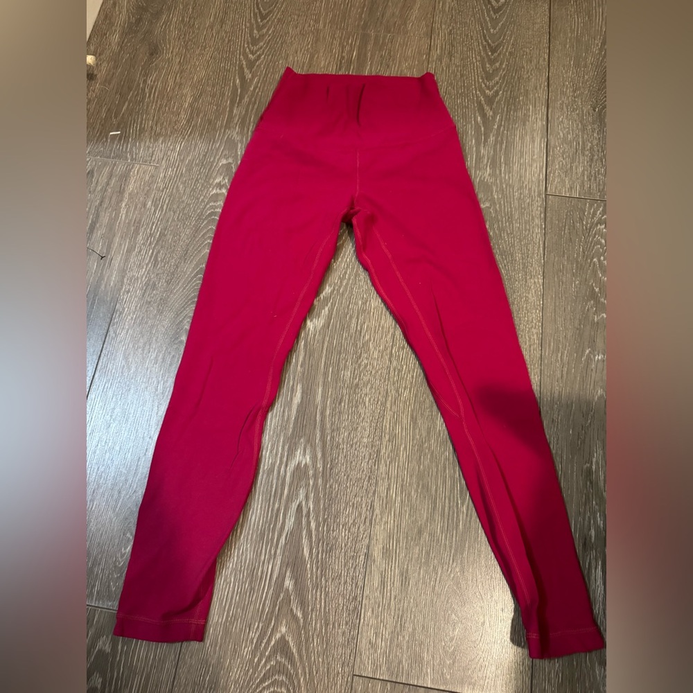 Pink align pants size 4